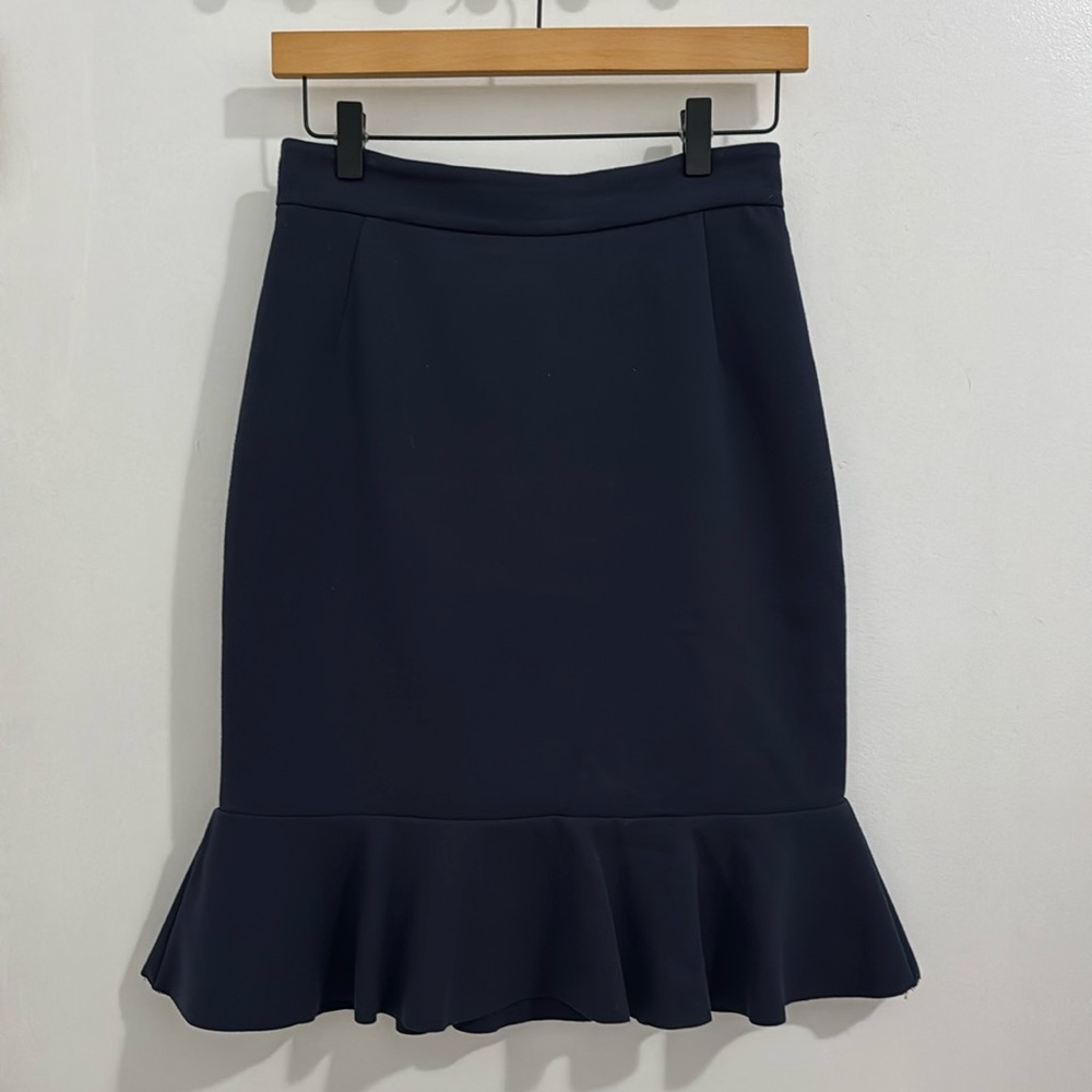Navy H&M skirt